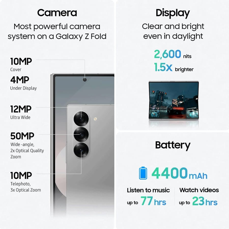 TELEPHONE SAMSUNG FOLD7 512GB