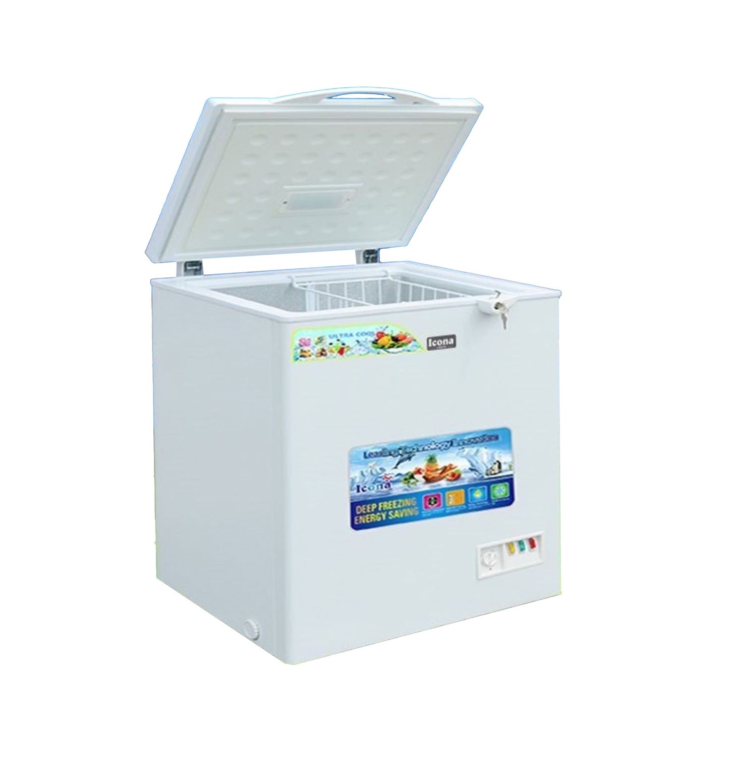 CONGELATEUR ICONA HORIZONTAL SOLAIRE
110L BLANC ILSCF160