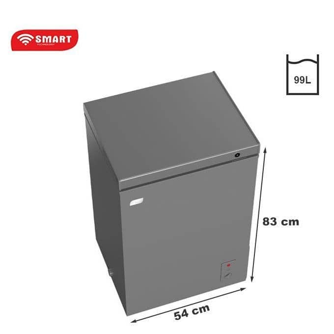 CONGELATEUR SMART TECHNOLOGY
HORIZONTAL 105LITRES GRIS STCC177H