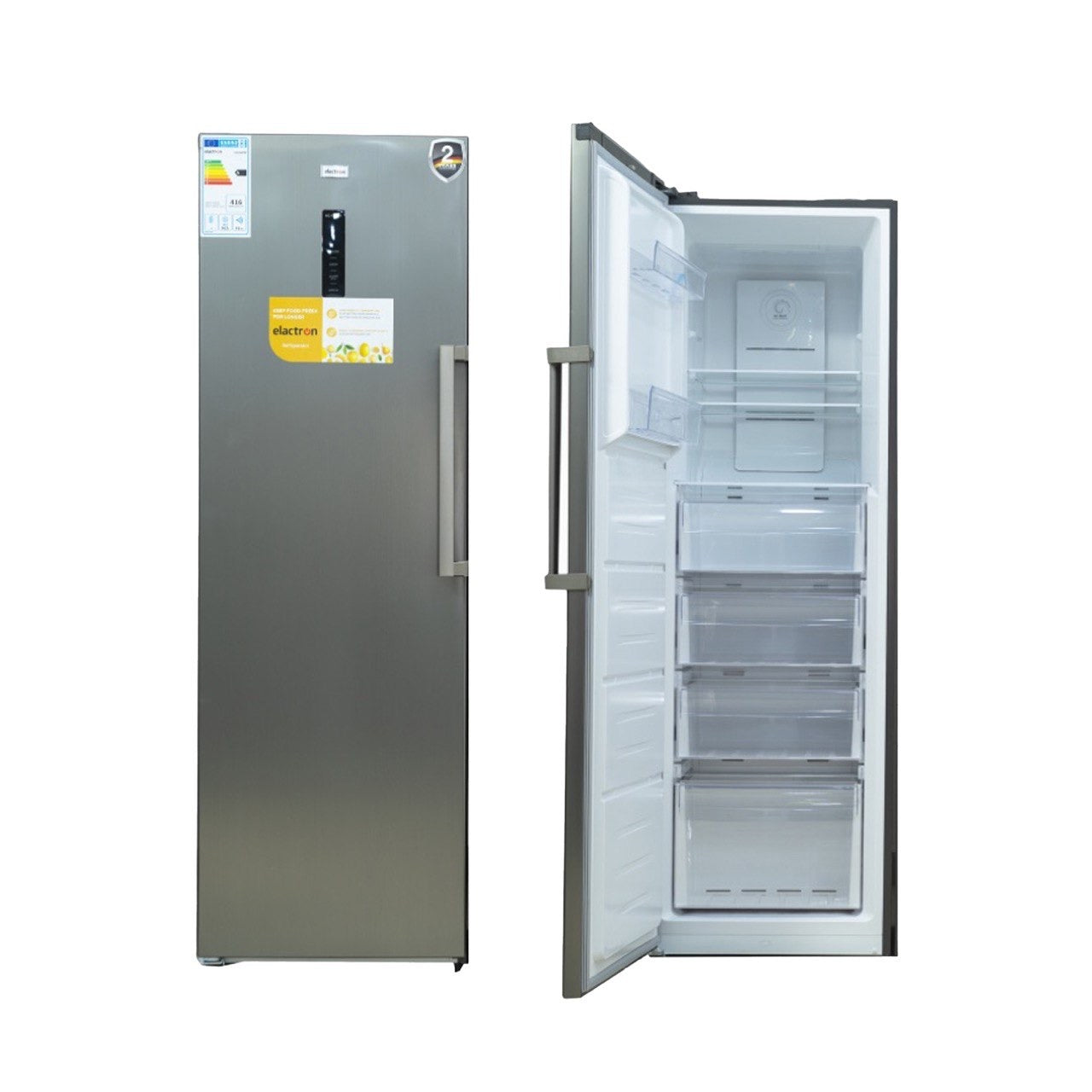 CONGELATEUR ELACTRON VERTICAL 7TIROIRS NOFROST GRIS EL72UPXF FN134