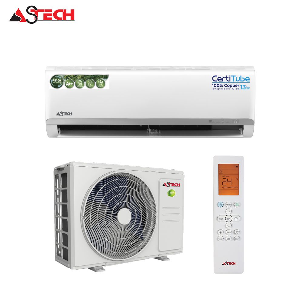 SPLIT ASTECH 12000BTU 1.5cv 12INV8MA INVERTER GAZ 410