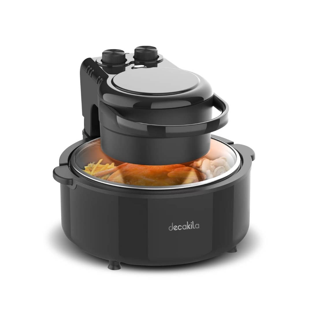 AIR FRYER DECAKILA A AIR DIGITALE 2PIECES
5LITRES NOIR KEEC045B