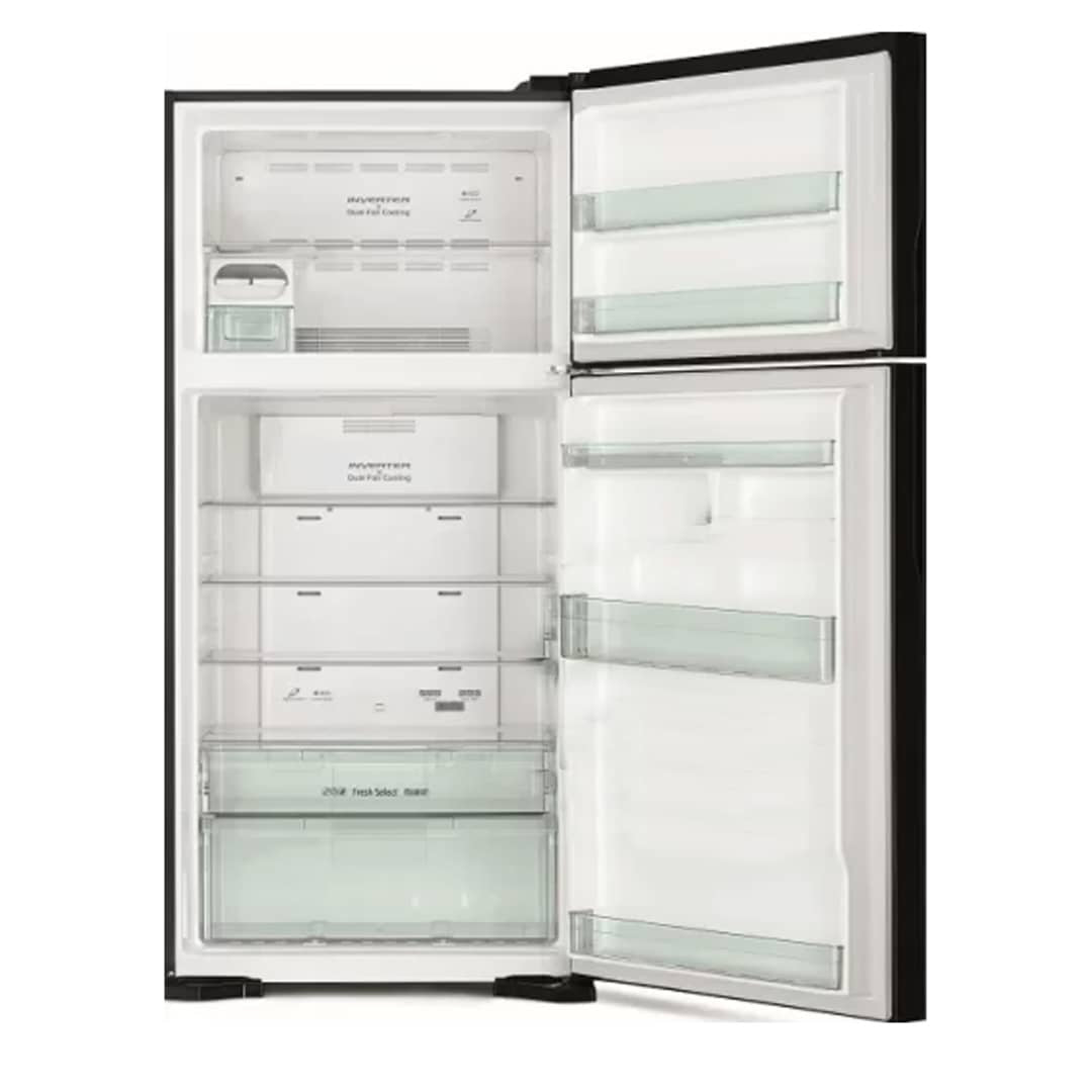 REFRIGERATEUR HITACHI 2PORTES 605LITRES
NOIR RVG700PUN7GB