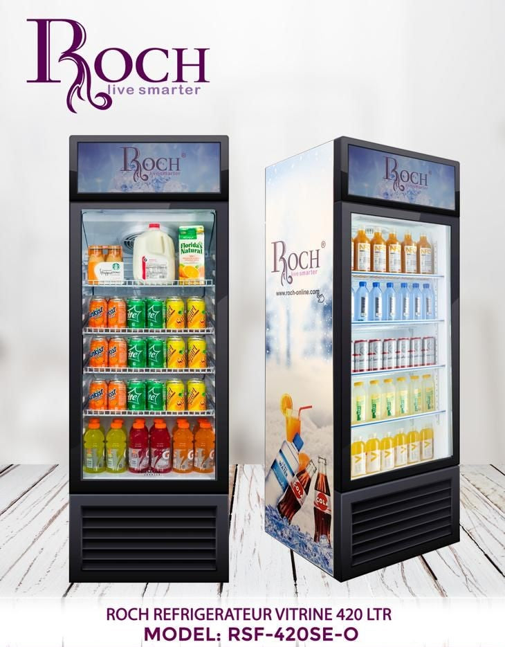 REFRIGERATEUR ROCH VERTICAL VITRINE
RSF420SE