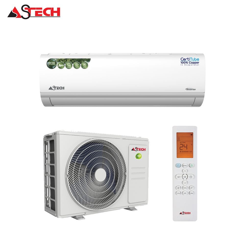 Split ASTECH 24000 BTU 3cv Inverter + Wi-Fi – 24BTF11, Silencieux, Économique et Connecté