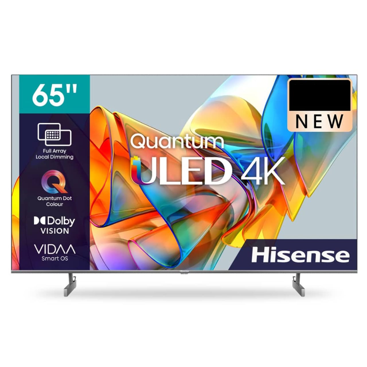 TELEVISEUR HISENSE 65" ULED SMART VIDAA
QUANTUM DOT 4K 65U7H