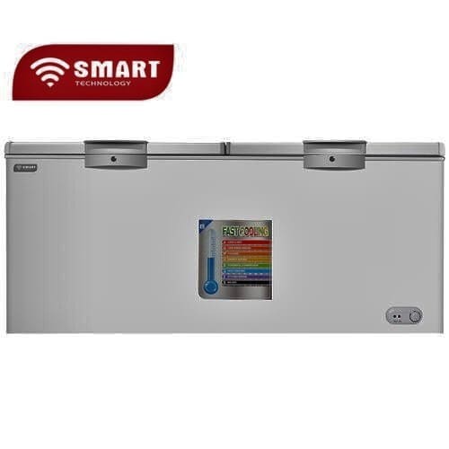 CONGELATEUR SMART TECHNOLOGY
HORIZONTAL 700LITRES AVEC VITRE GRIS
STCC720V
