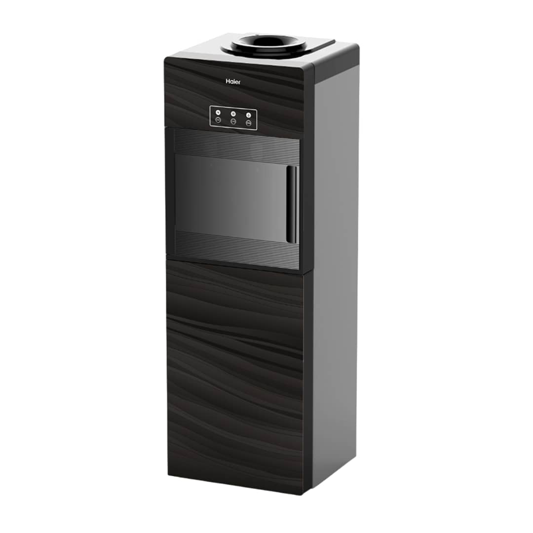 FONTAINE HAIER AVEC FRIGO NOIR HWDC2462R