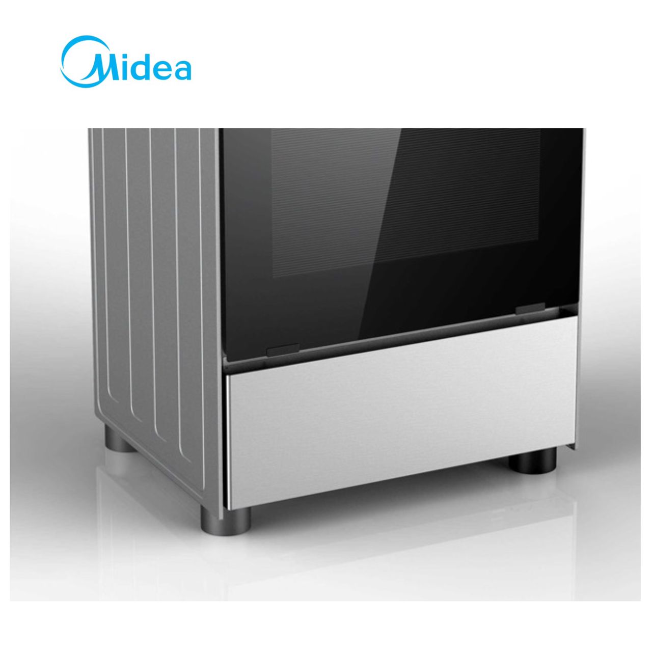 CUISINIERE MIDEA 4FEUX 60X60 INOX
24BMG4G057/059