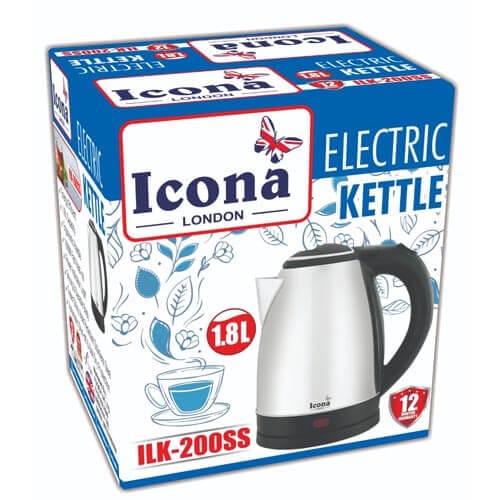 BOUILLOIRE ICONA ELECTRIQUE KETTLE
IKL200SS