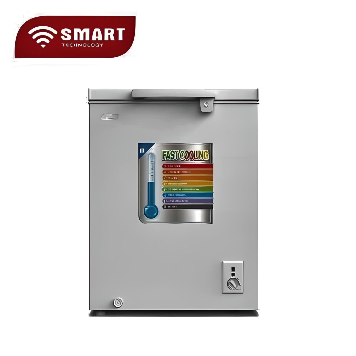 CONGELATEUR SMART TECHNOLOGY
HORIZONTAL 215LITRES GRIS STCC215