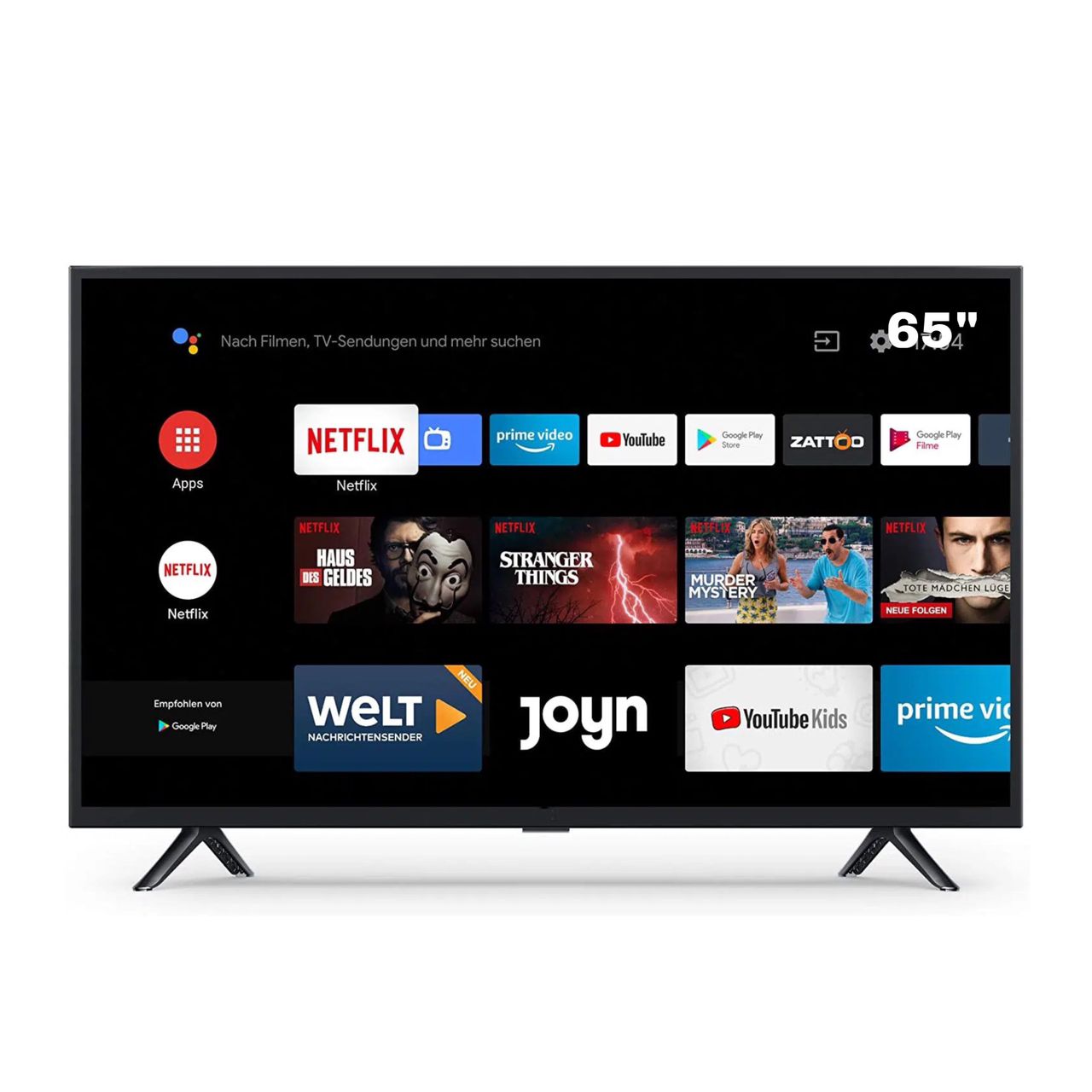 TELEVISEUR WEST 65" SMART ANDROID
65ZBC8W