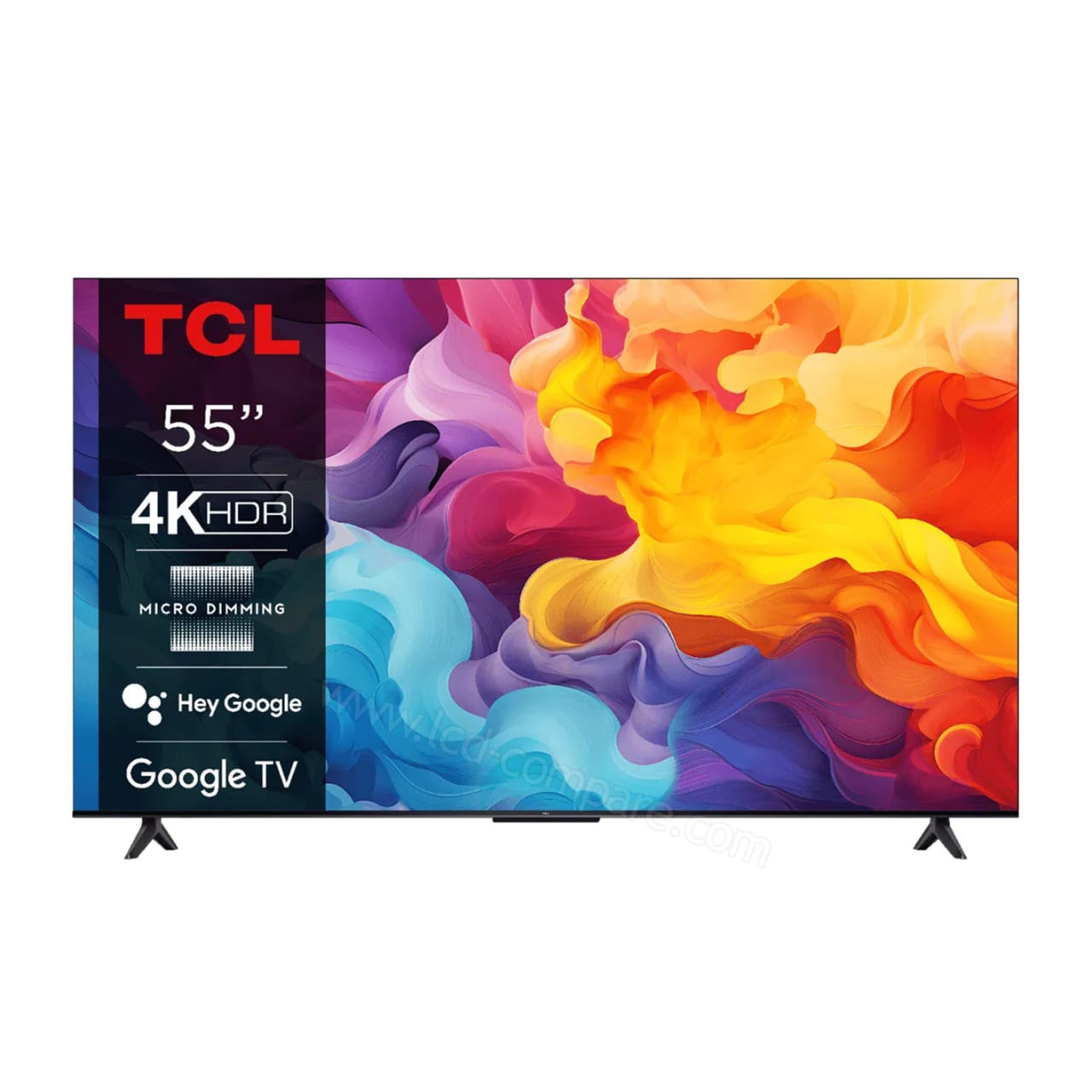 TELEVISEUR TCL 55" SMART GOOGLE TV 4K UHD
55V6B ZXM