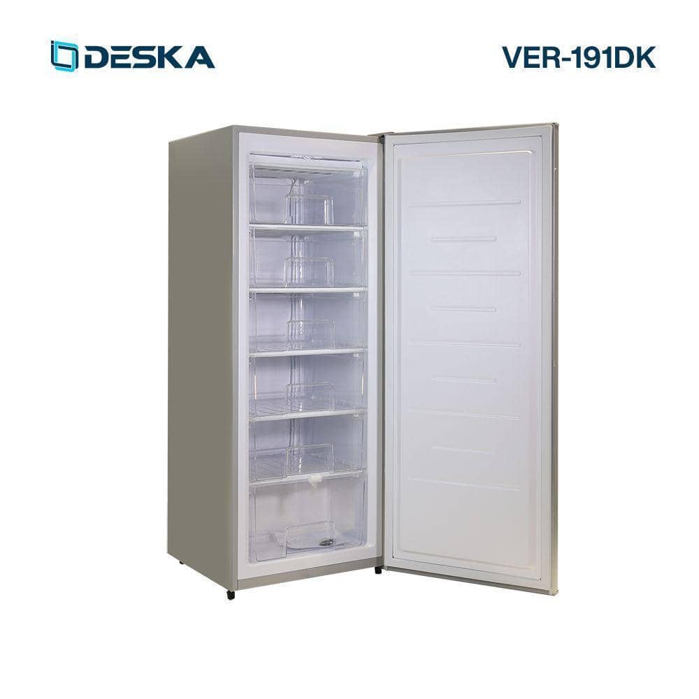 CONGELATEUR DESKA VERTICAL 6TIROIRS GRIS
VER191DK