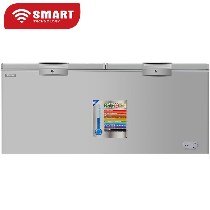 CONGELATEUR SMART TECHNOLOGY
HORIZONTAL 600LITRES GRIS STCC640