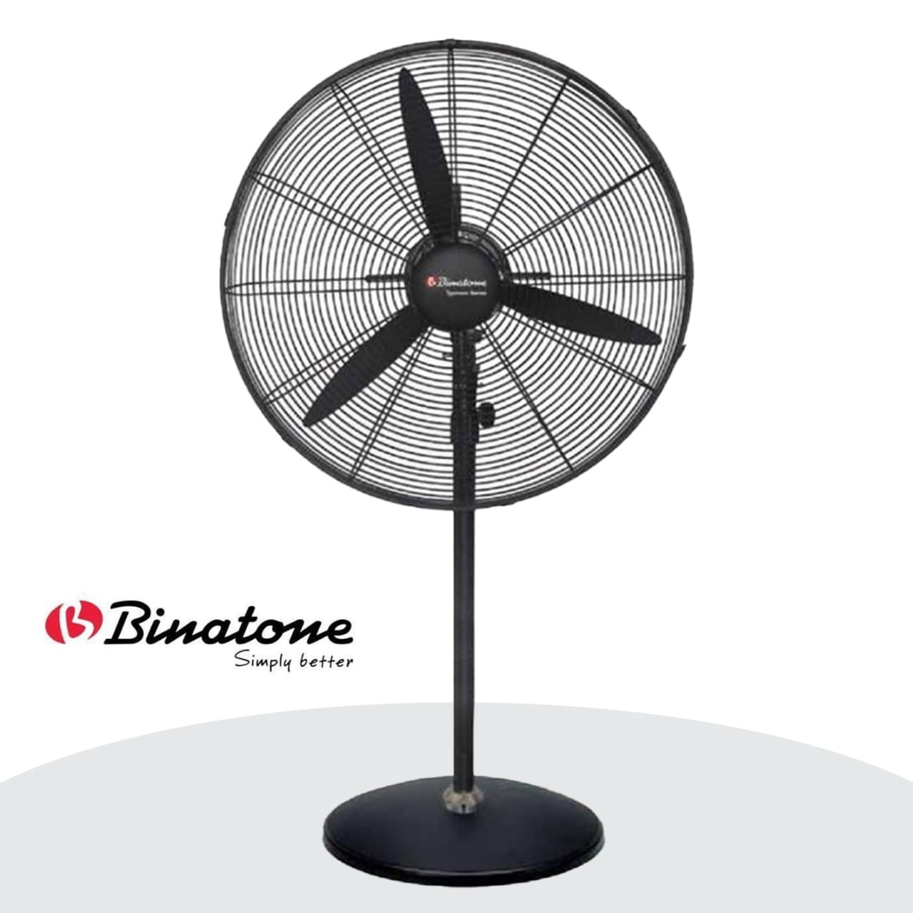 VENTILATEUR BINATONE INDUSTRIEL SUR PIED
EN FER HDF3020