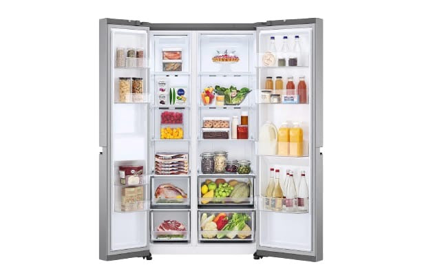 REFRIGERATEUR LG SIDE BY SIDE 2PORTES GRIS
GCB257 JLYL