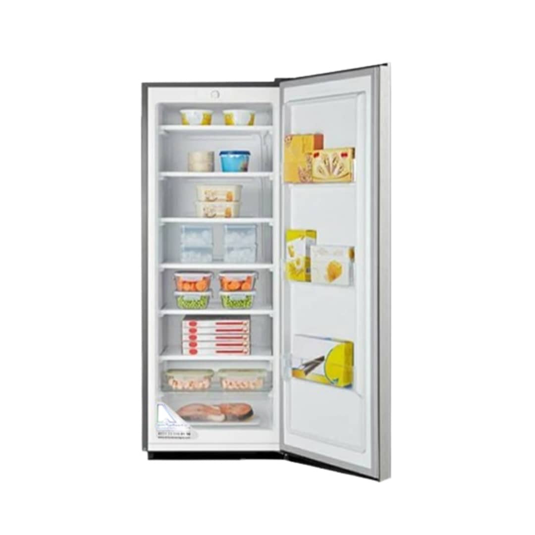CONGELATEUR HISENSE VERTICAL 7TIROIRS
242LITRES DEFROST GRIS RS32DC