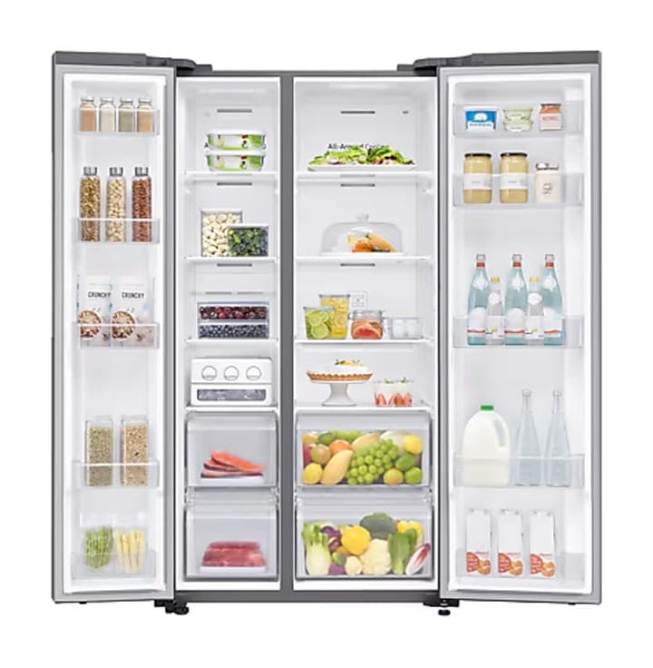 REFRIGERATEUR SAMSUNG SIDE BY SIDE
2PORTES 647LITRES GRIS MATE
RS62R5001 M9GH