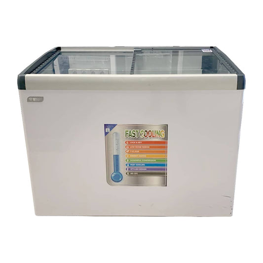 CONGELATEUR SMART TECHNOLOGY
HORIZONTAL 400LITRES VITRINE BLANC
STCCV517