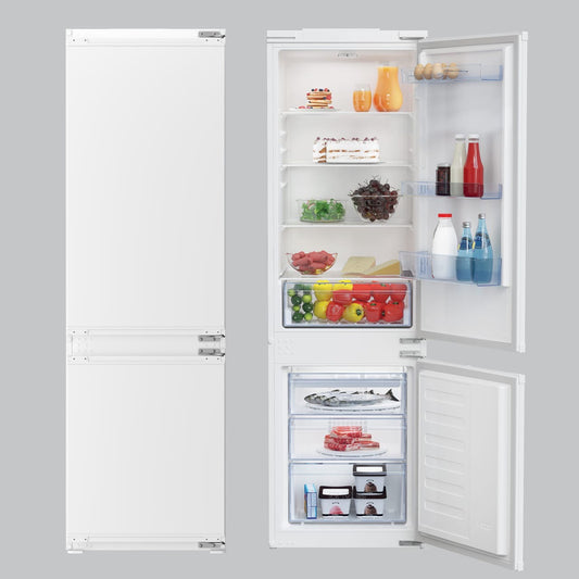 REFRIGERATEUR BEKO ENCASTRABLE COMBINE
3TIROIRS 285LITRES BLANC BCSA285K4SN