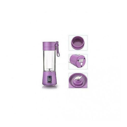Mini Mixeur de Fruits Portable électrique Rechargeable avec USB - 380ml - Mauve