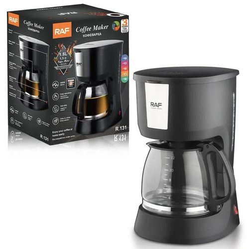 RAF Cafetière Electrique filtre anti-goutte 12 tasses - 1000W - R131