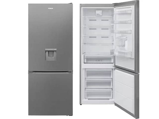 REFRIGERATEUR FINIX COMBINE 3TIROIRS 468LITRES + DIST D'EAU GRIS GT/SN 383W