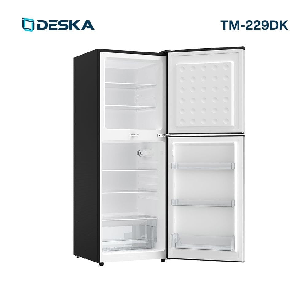 REFRIGERATEUR DESKA 2PORTES GRIS TM229DK