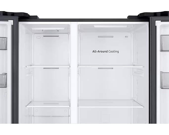 REFRIGERATEUR SAMSUNG SIDE BY SIDE
2PORTES 562LITRES NOIR MATE
RS57DG4000B4GH