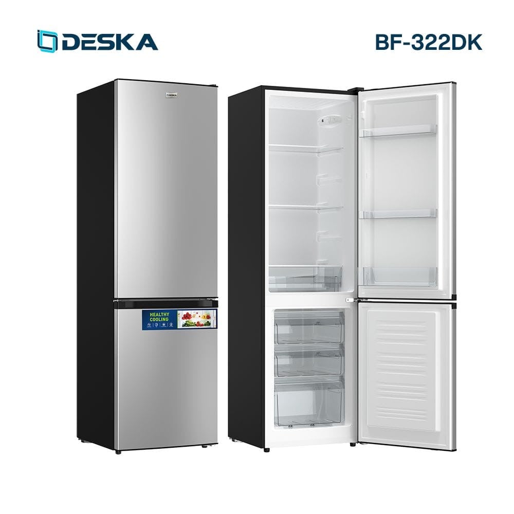 REFRIGERATEUR DESKA COMBINE 3TIROIRS GRIS
BF322DK