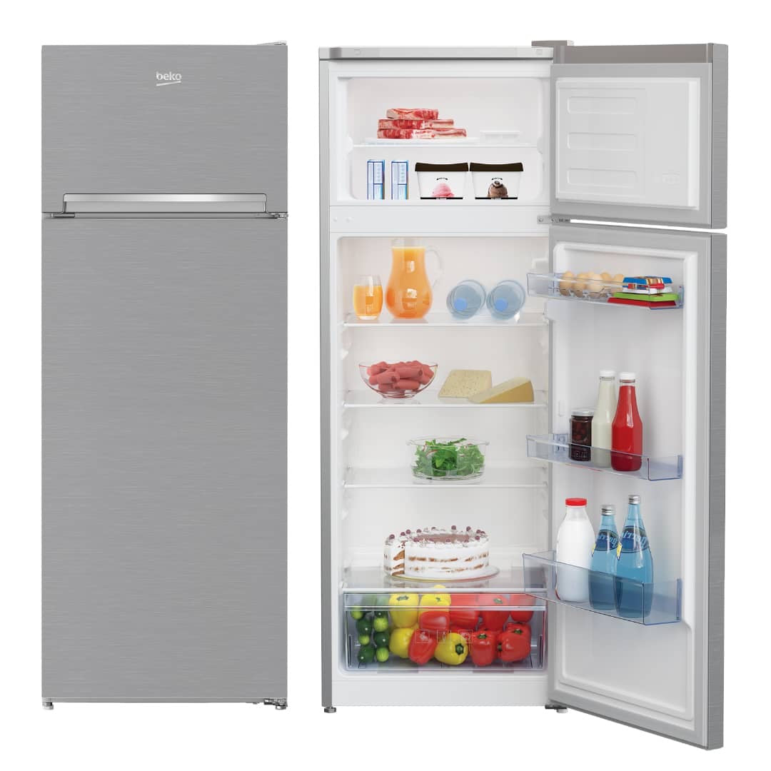 REFRIGERATEUR BEKO 2PORTES 230LITRES GRIS
RDSA32SX
