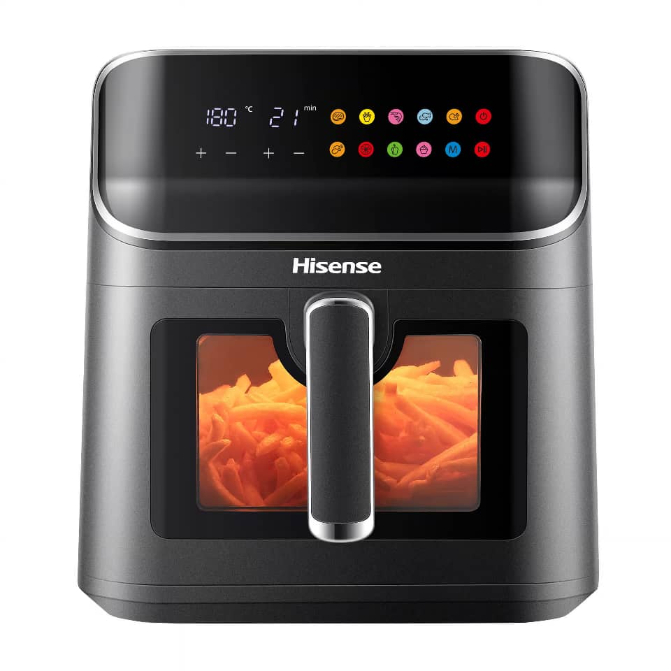 Nom produit
AIR FRYER HISENSE 6.7LITRES FENETRE VISIBLE
NOIR H06AFBS2S3