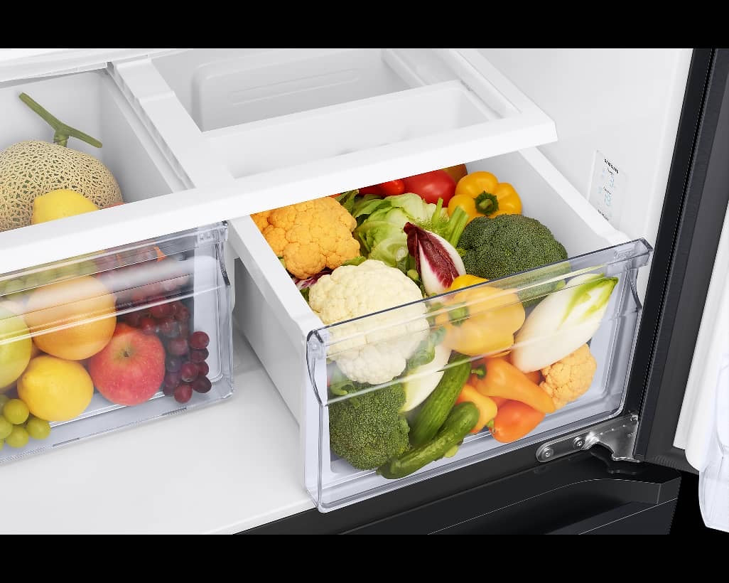 REFRIGERATEUR SAMSUNG SIDE BY SIDE
3PORTES AVEC DIST D'EAU GRIS RF50C530EB1