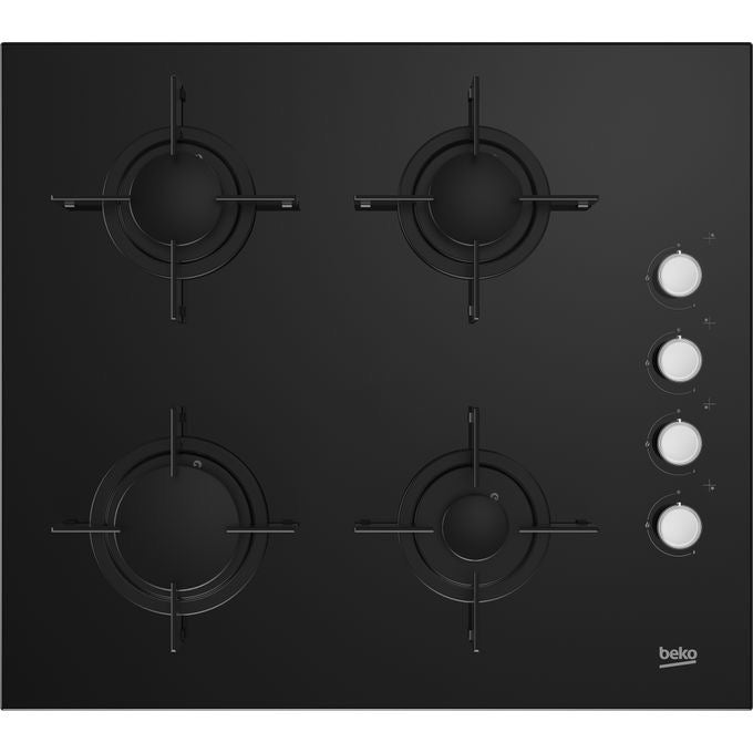 PLAQUE BEKO ENCASTRABLE 4FEUX 60X60 A
GAZ NOIR HILG64120S