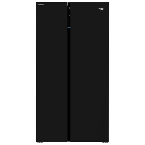 REFRIGERATEUR BEKO SIDE BY SIDE 2PORTES
640L NOIR A++ GN164020GB
