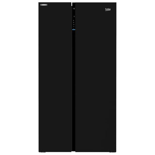 REFRIGERATEUR BEKO SIDE BY SIDE 2PORTES
640L NOIR A++ GN164020GB