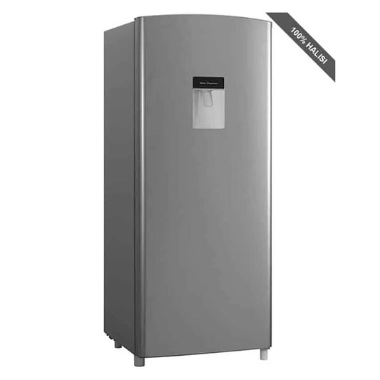 REFRIGERATEUR HISENSE BAR 1 PORTE
179LITRES AVEC FONTAINE GRIS RS23DR4SB