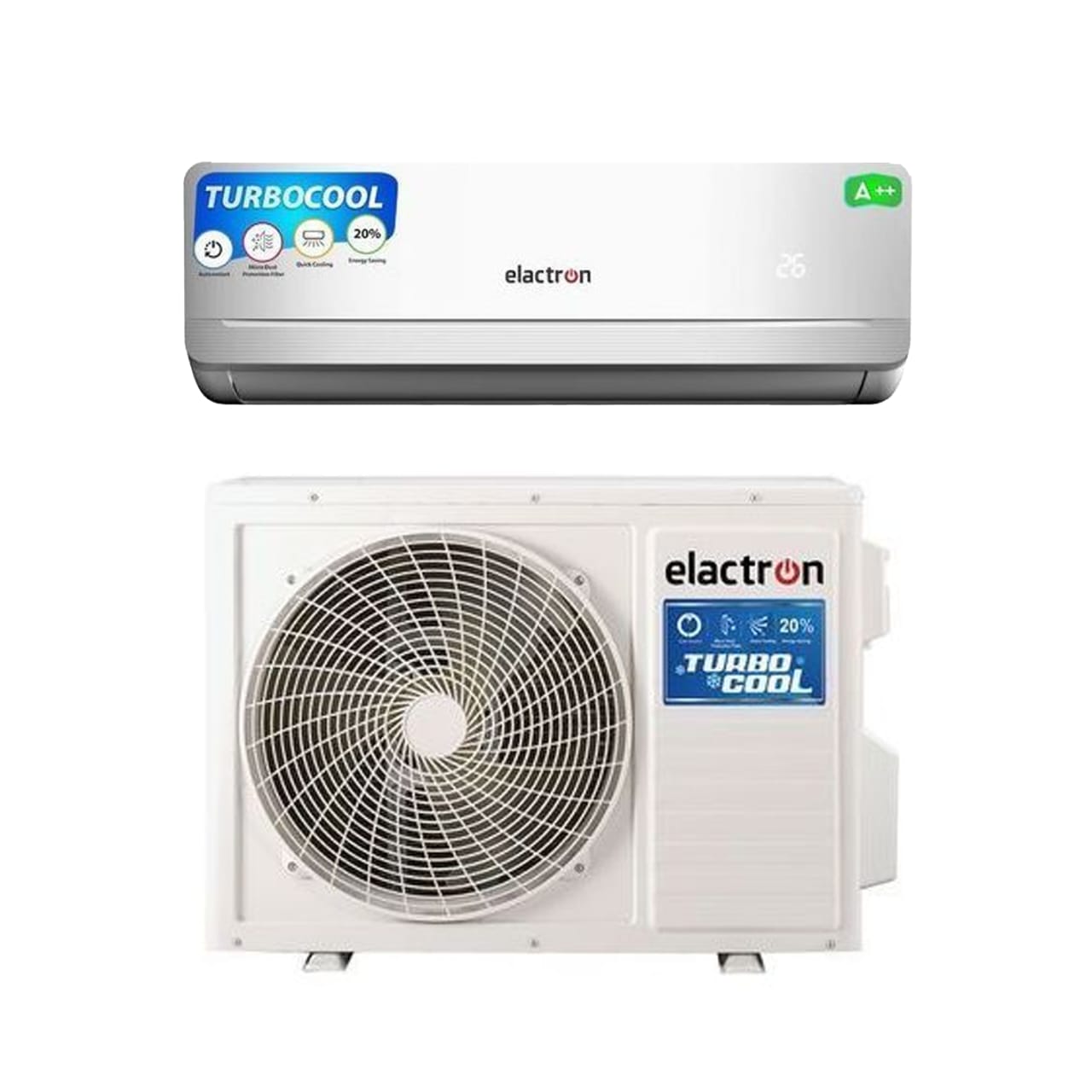 SPLIT ELACTRON 9000BTU INVERTER 1.25cv