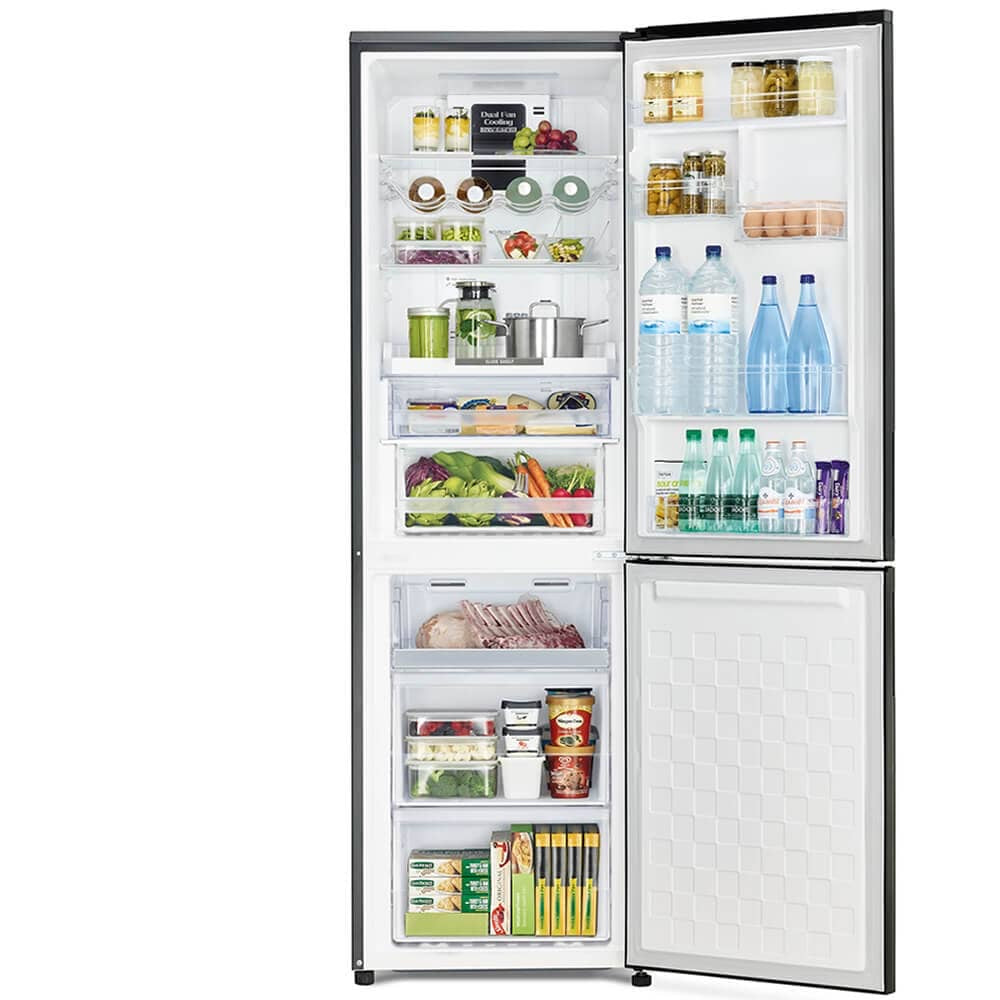 REFRIGERATEUR HITACHI COMBINE 3TIROIRS
366LITRES NOIR RBG410PUC6X GBK