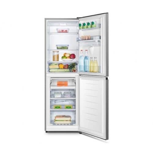 REFRIGERATEUR HISENSE COMBINE 4TIROIRS 250LITRES AVEC FONTAINE GRIS RD34DC4SB