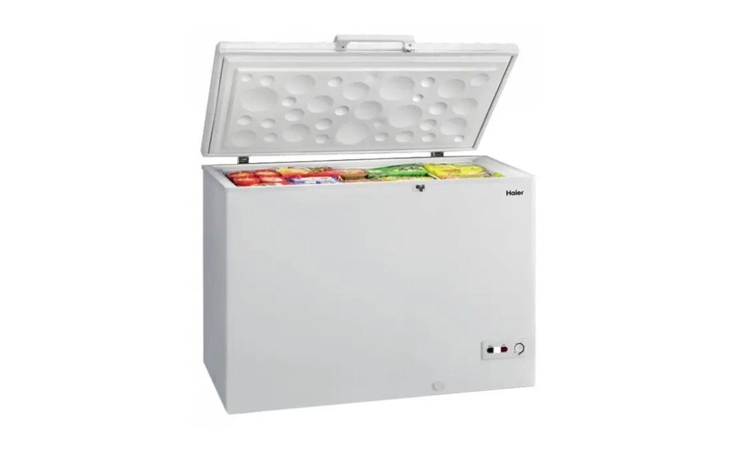 CONGELATEUR HAIER HORIZONTAL 400LITRES
BLANC HCF328HA