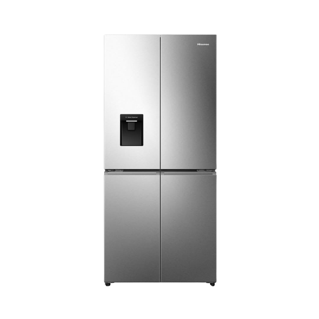 REFRIGERATEUR HISENSE SIDE BY SIDE 4PORTES
470LITRES AVEC FONTAINE INVERTER INOX
RQ61WC4SA