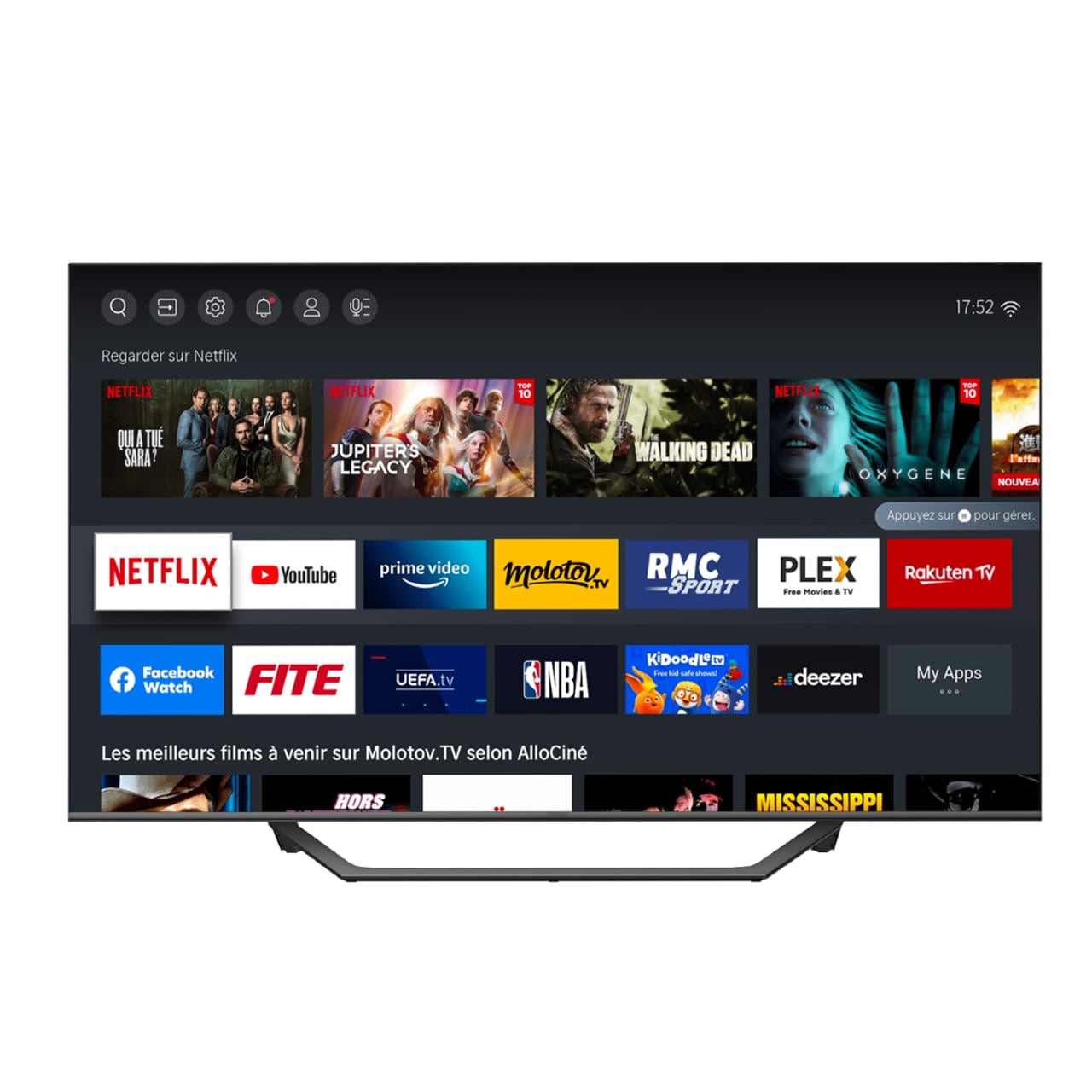 TELEVISEUR HAIER 75" QLED GOOGLE TV
H75K85FUX