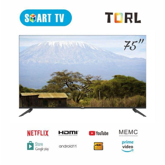 TELEVISEUR TORL 75" SMART ANDROID 4K