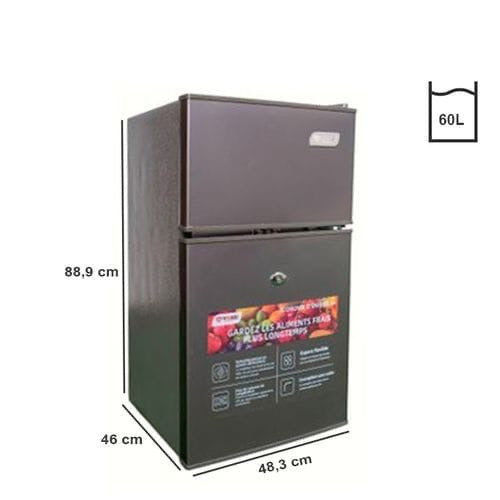 REFRIGERATEUR SMART TECHNOLOGY BAR
2PORTES PETIT MODEL STR150F
