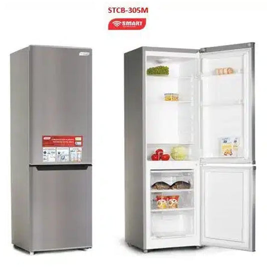 REFRIGERATEUR SMART TECHNOLOGY COMBINE
3TIROIRS 270LITRES GRIS STCB 305M