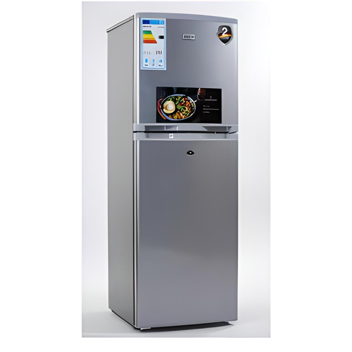 REFRIGERATEUR ELACTRON 2PORTES GRIS
156TMI18
