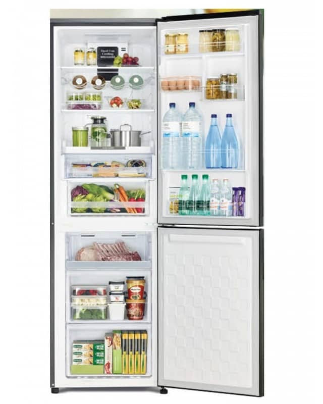 REFRIGERATEUR HITACHI COMBINE 3TIROIRS
366LITRES NOIR GRIS RBG410PUC6X XGR