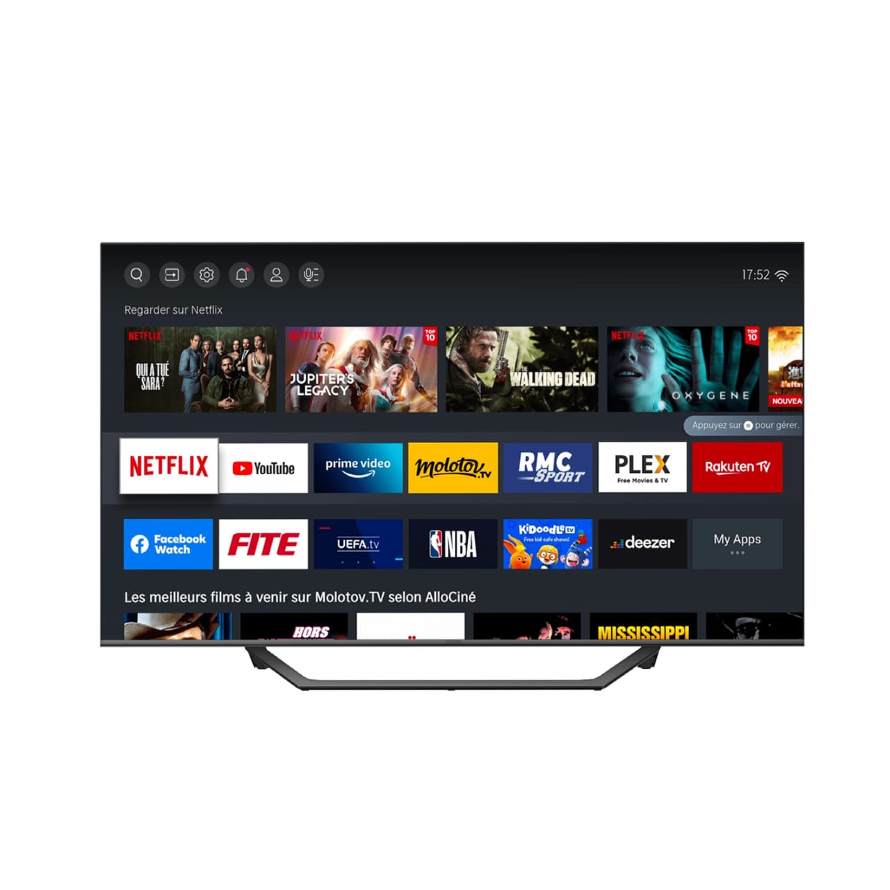 TELEVISEUR HAIER 65" QLED GOOGLE TV
H65K85FUX